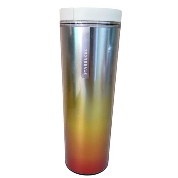 starbucks tumbler pride limited edition tumbler 16oz 2013 rainbow - Picture 1 of 4